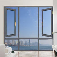 professional custom insulated - Outside opening windows,suitable for villas, hotels, etc.